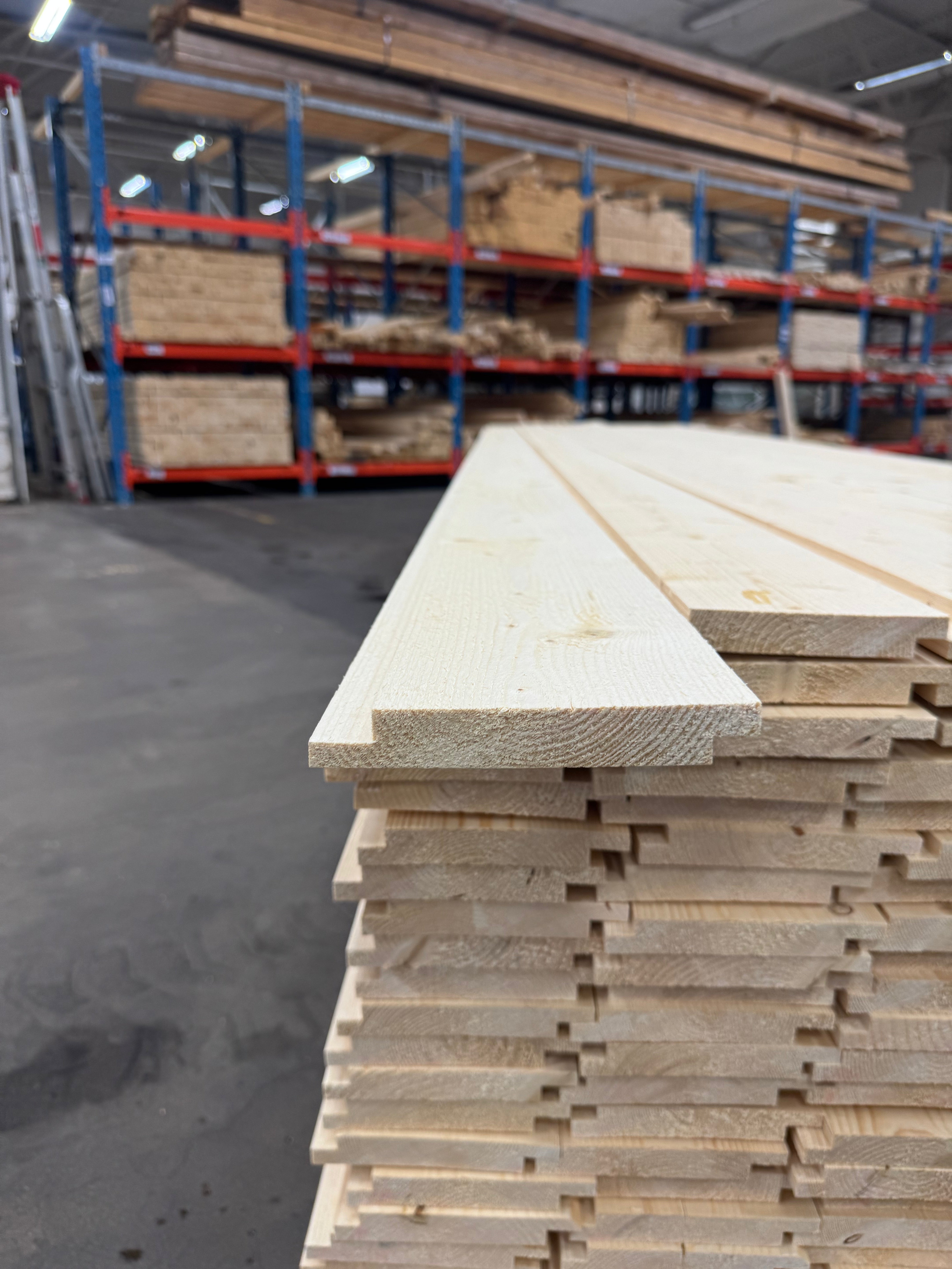 Ytterpanel Hakfals 21x145 – 4.20m – Obehandlad