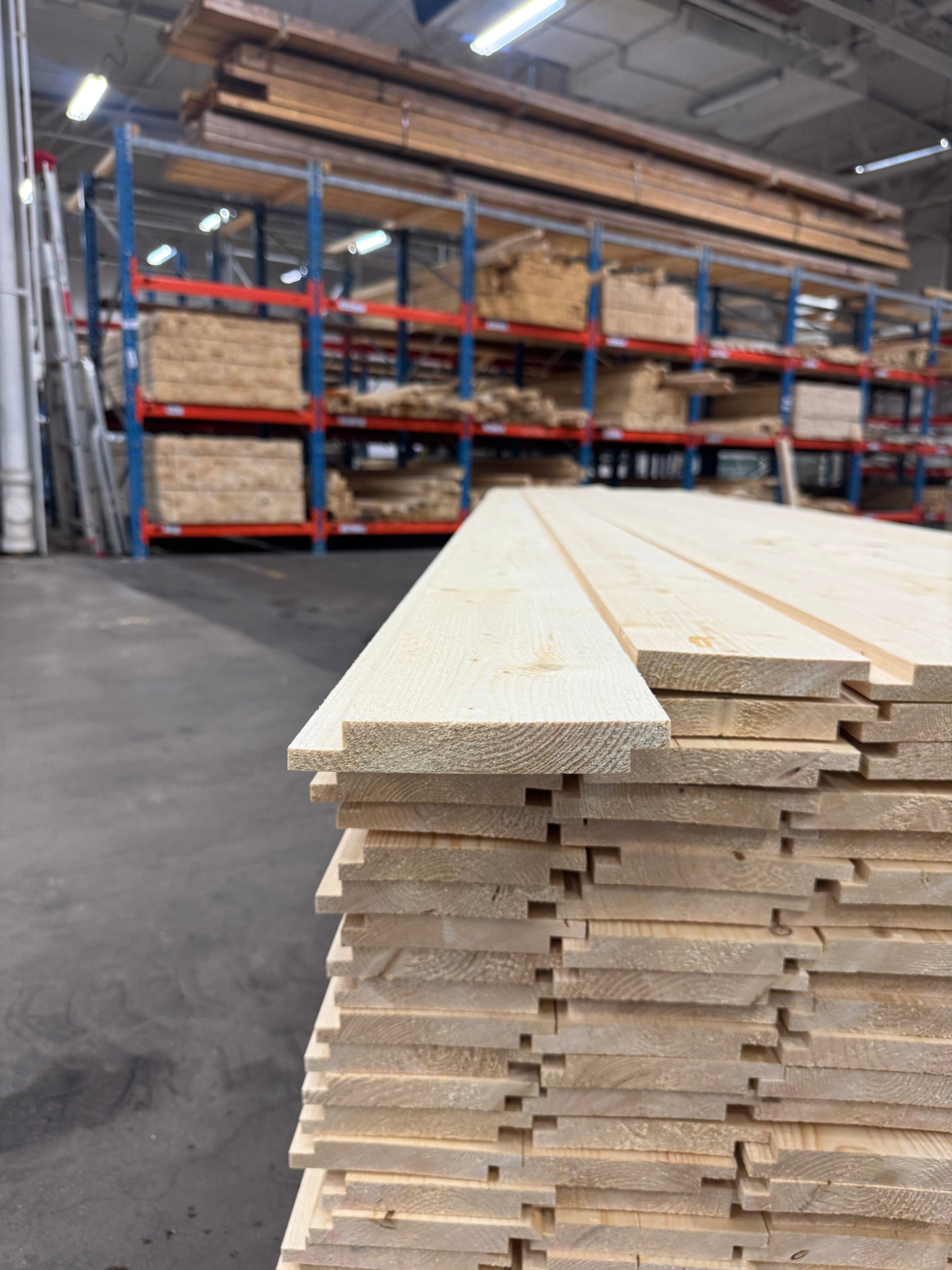 Ytterpanel Hakfals 21x145 – 4.20m – Obehandlad