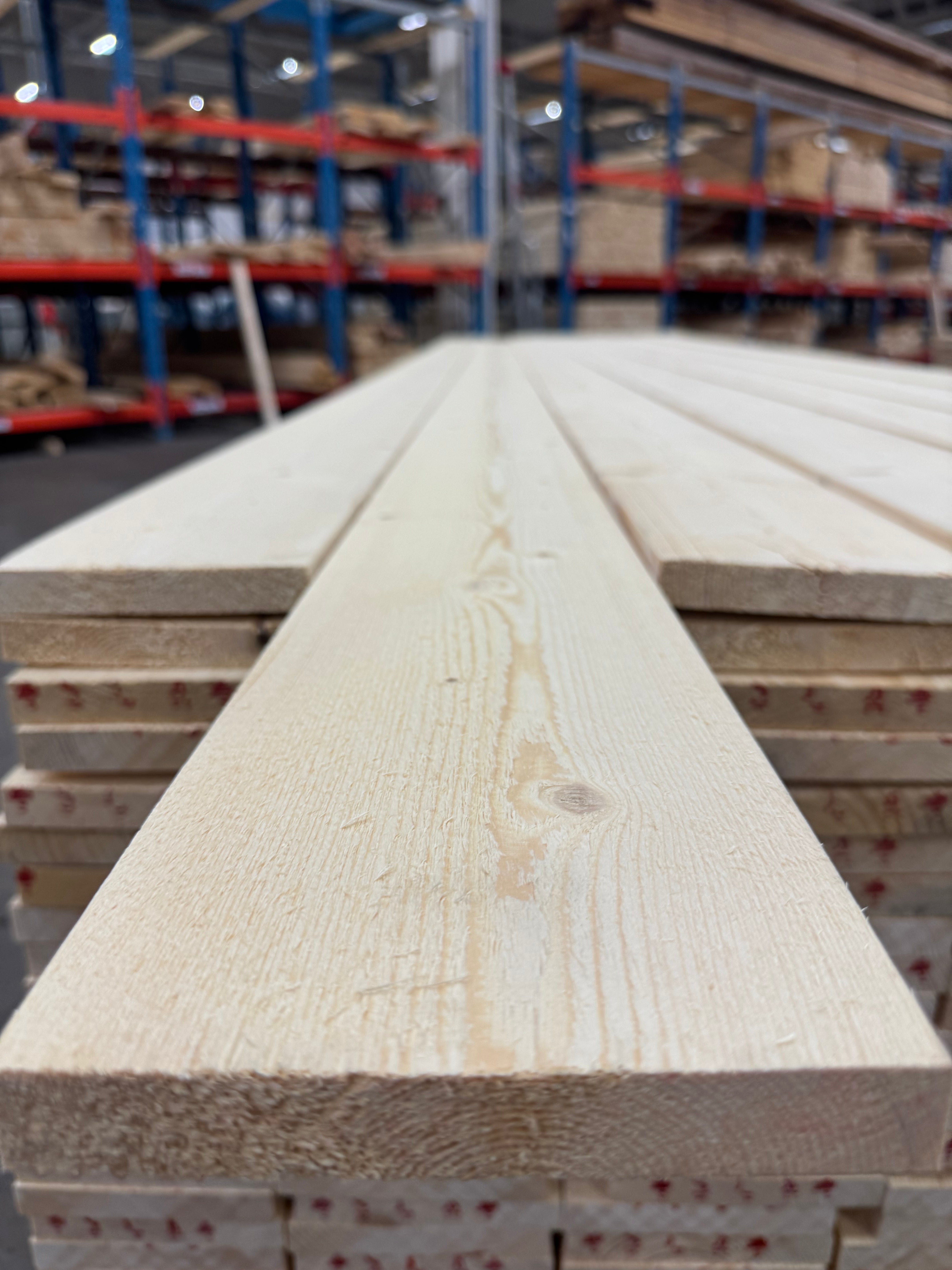 Finsågad Klädselbräda 21x145 – 4.80m – Obehandlad