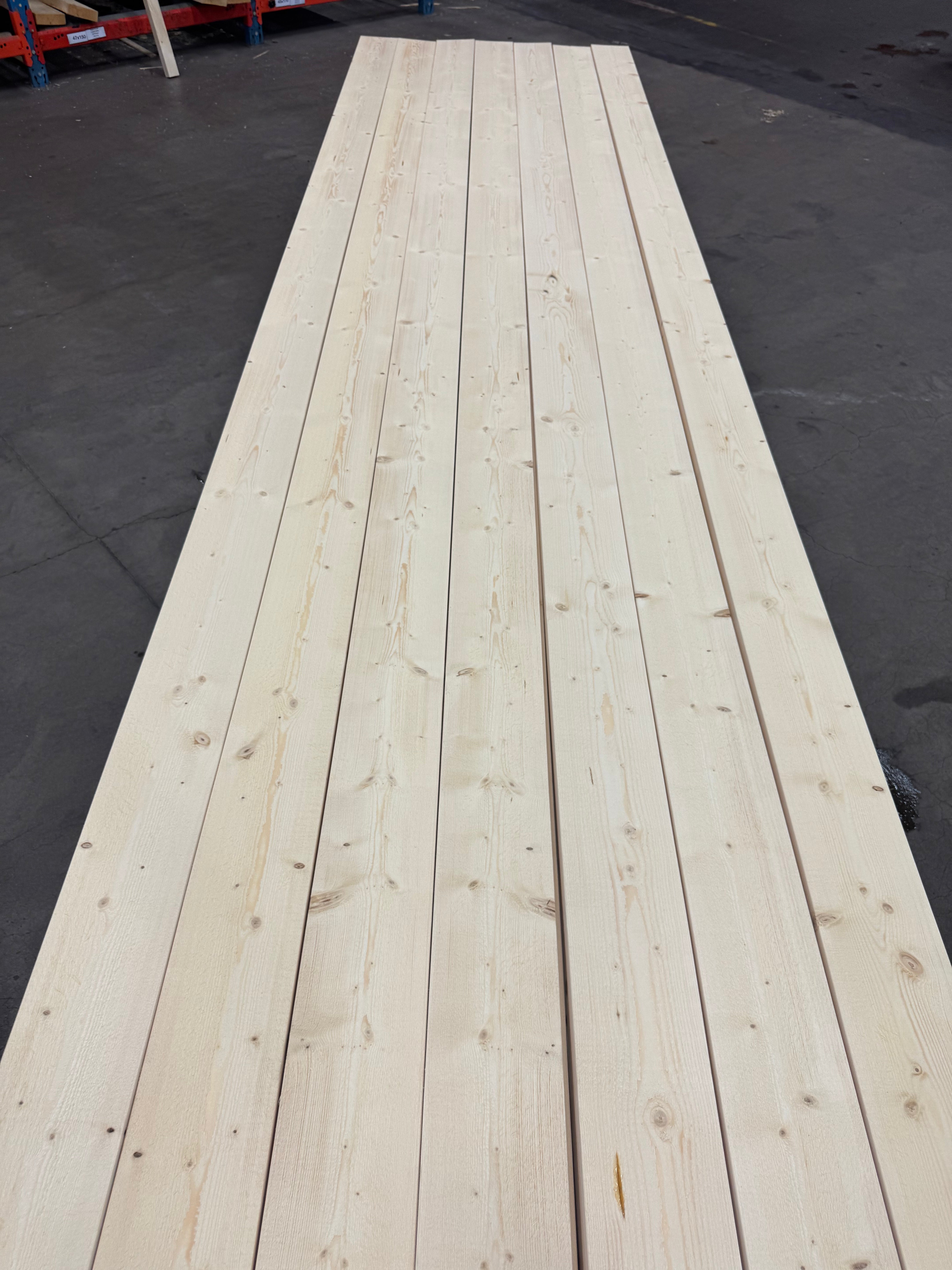 Finsågad Klädselbräda 21x145 – 4.80m – Obehandlad