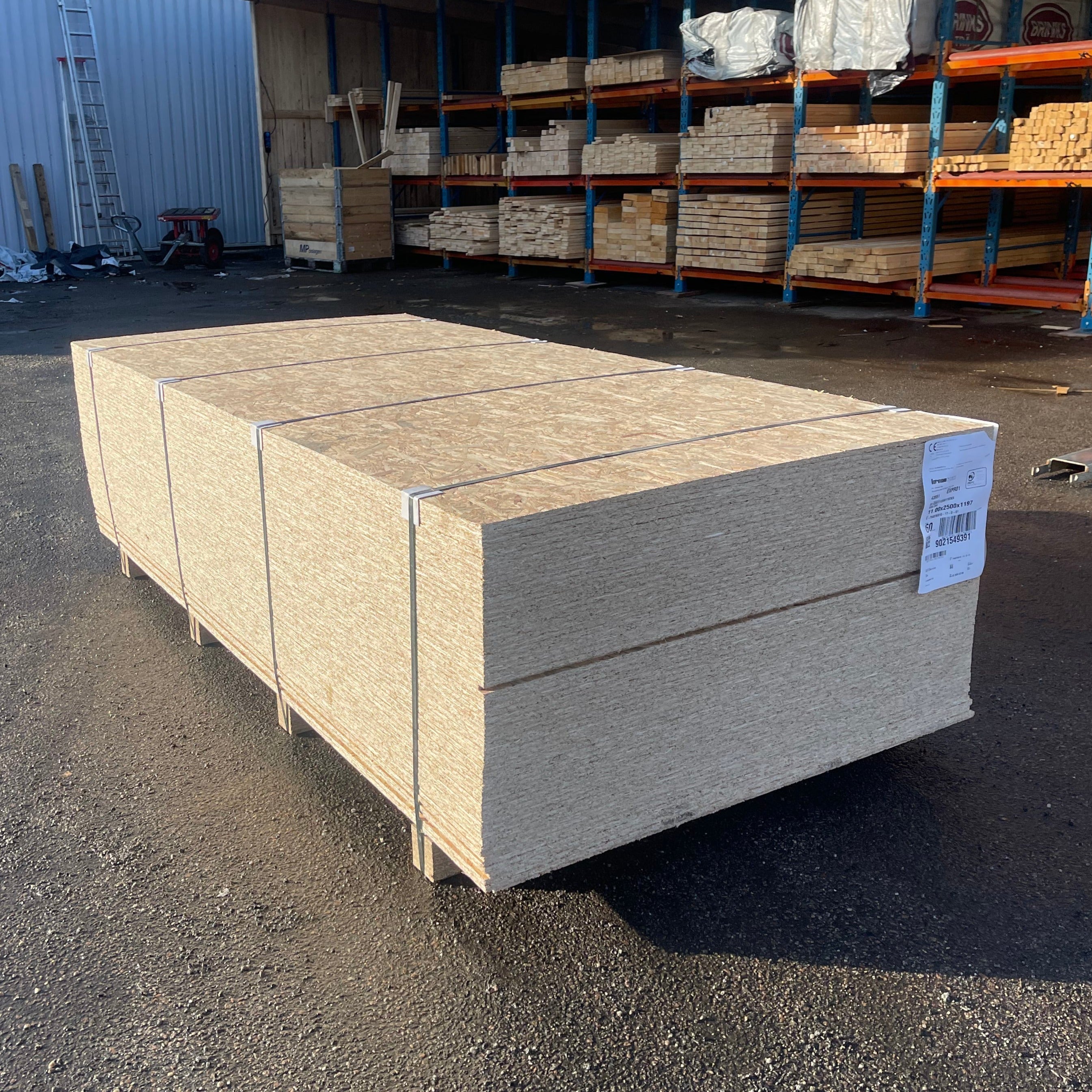 OSB-skiva 11X2500X1197MM