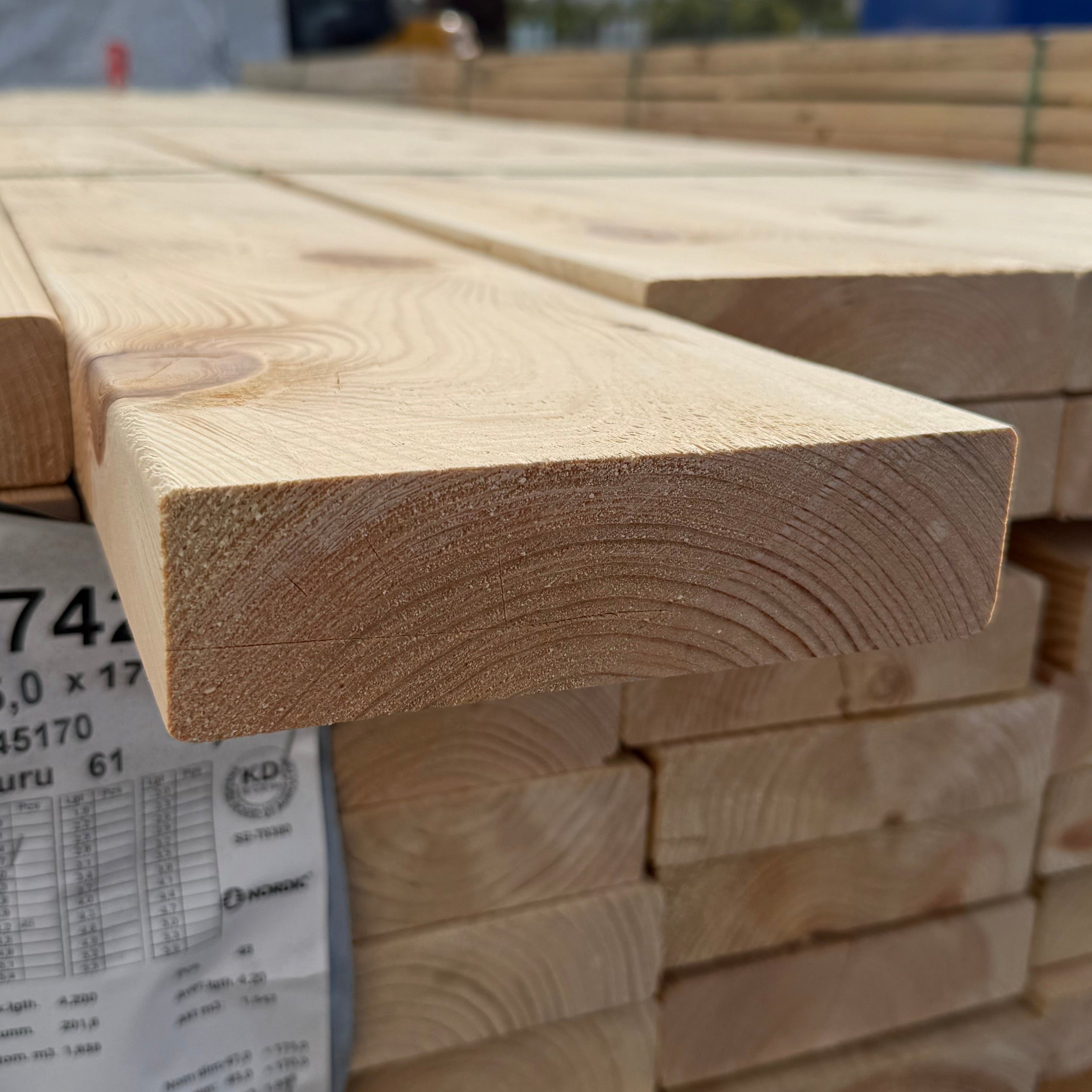 Regel 45x170- 3.60m Furu