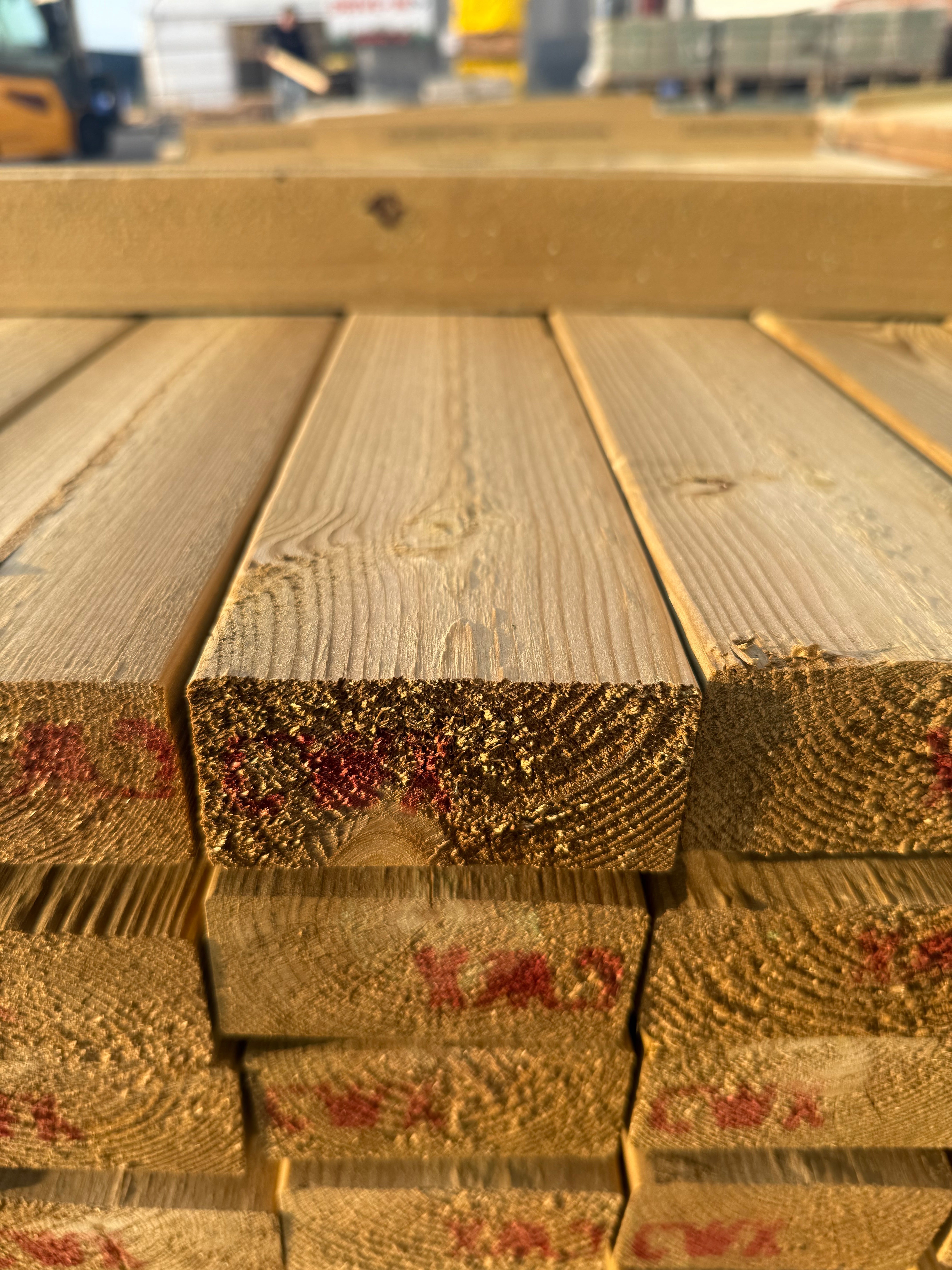 Reglar 45x95mm, 3,00m (Tryckimpregnerad C24)