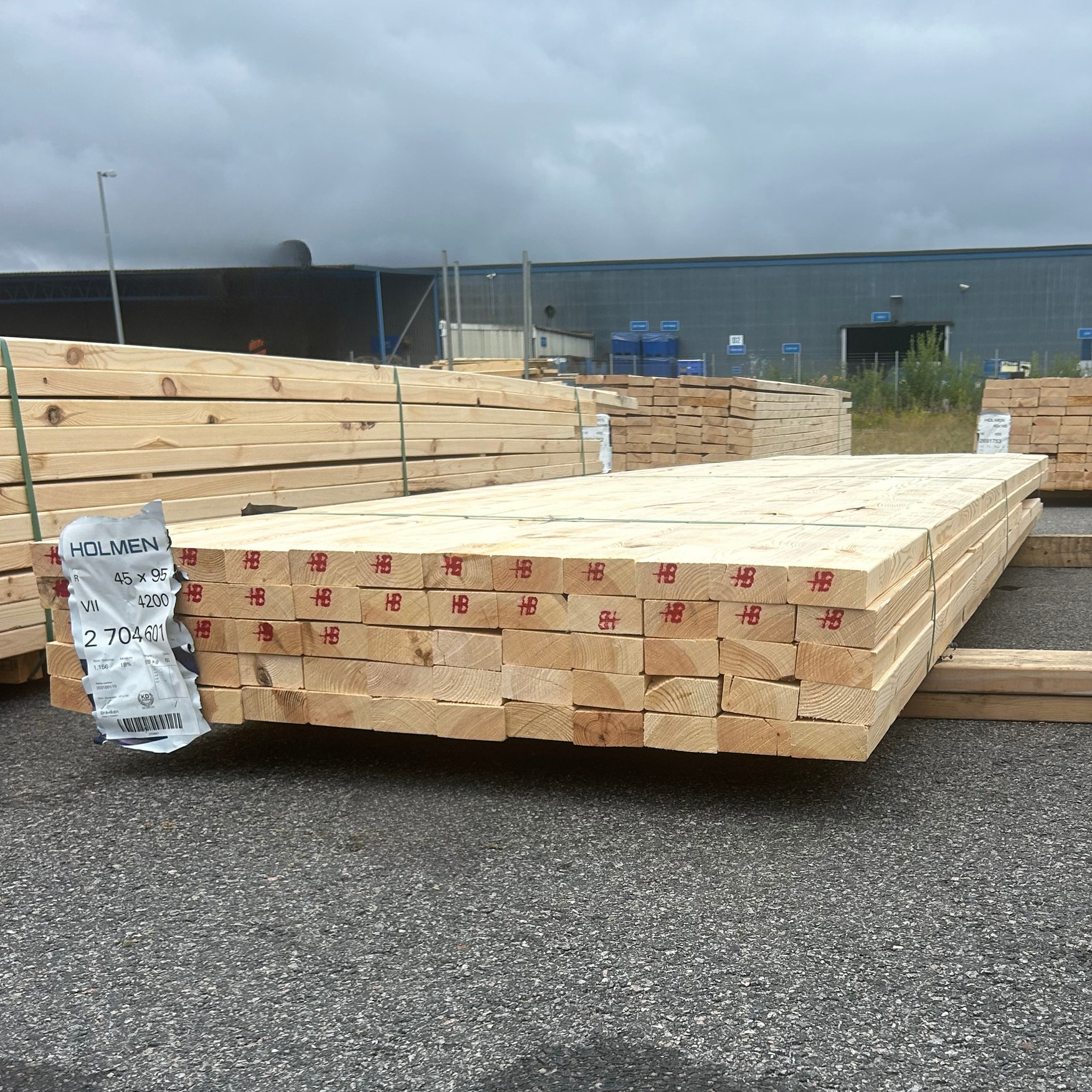 Paket Reglar 45x95mm 2,70-4,20m 60st