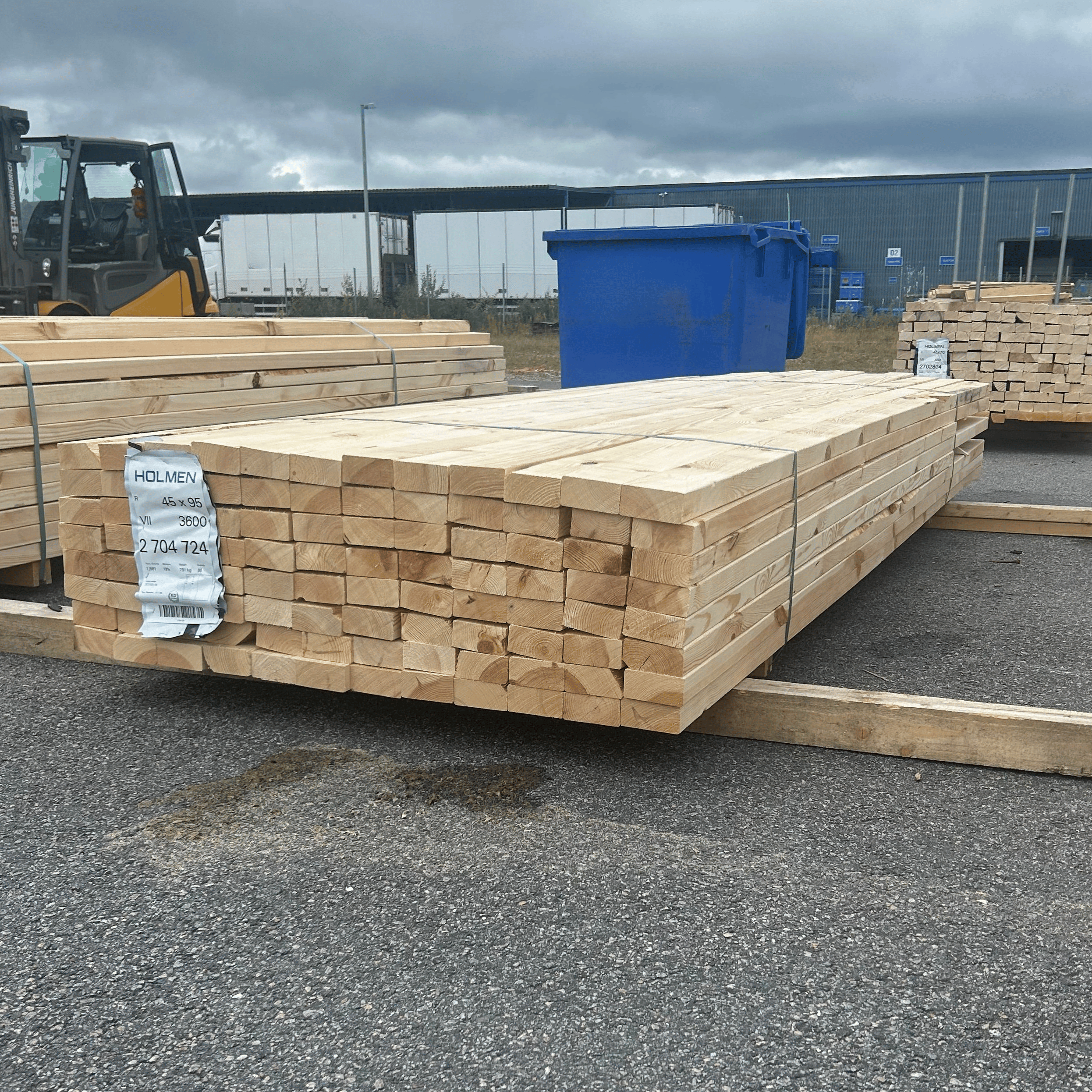 Paket Reglar 45x95mm 2,70-3,60m 96st