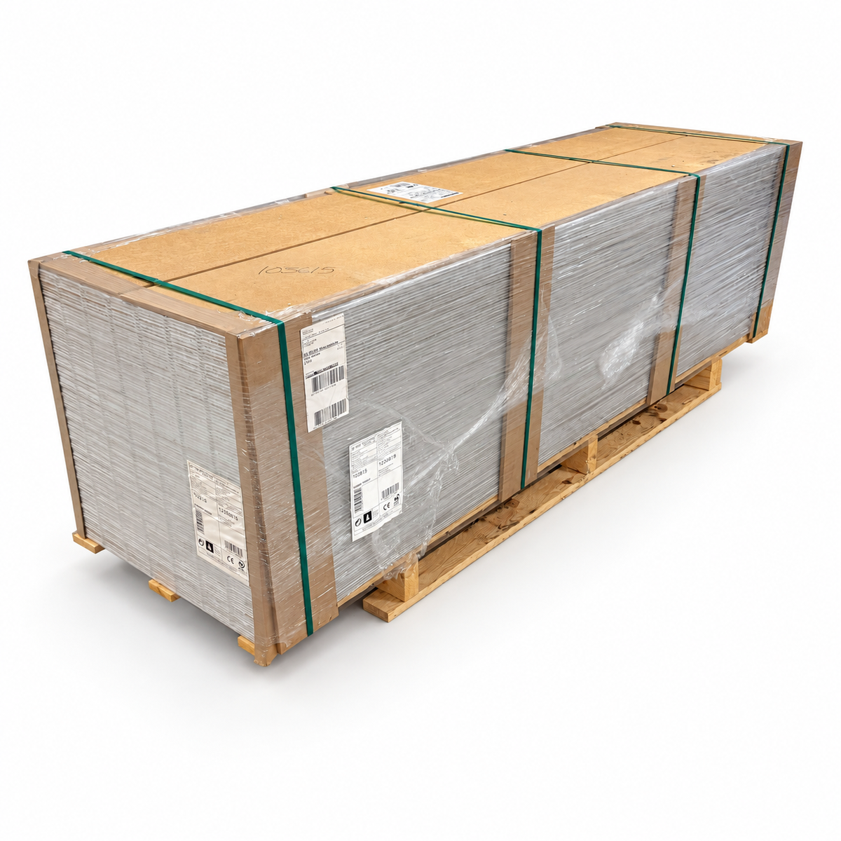 Parti Smartpanel Dekorplate Skygge Vit – 100st skivor, 148,18 m²